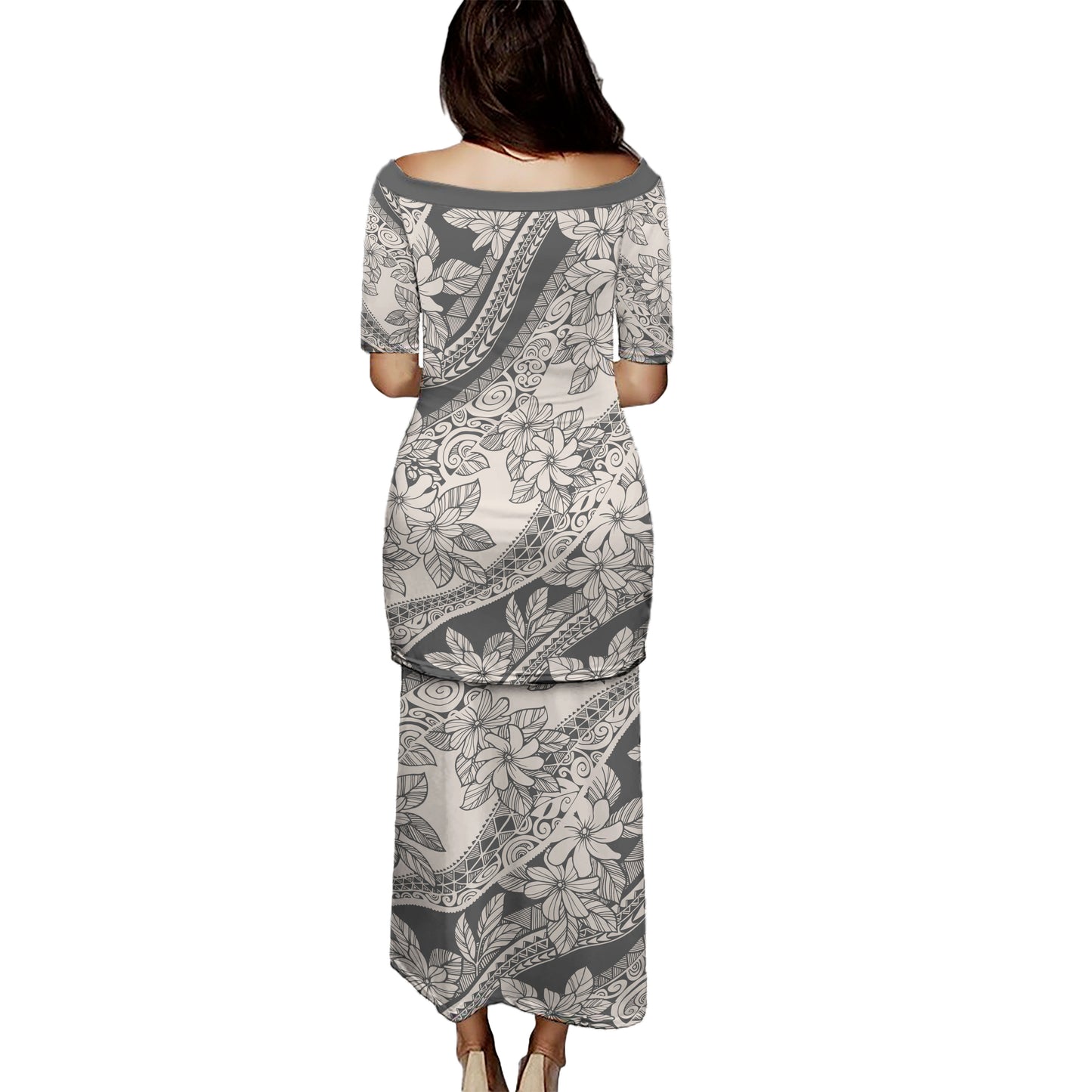 Hawaii Puletasi Polynesian Print Fabric