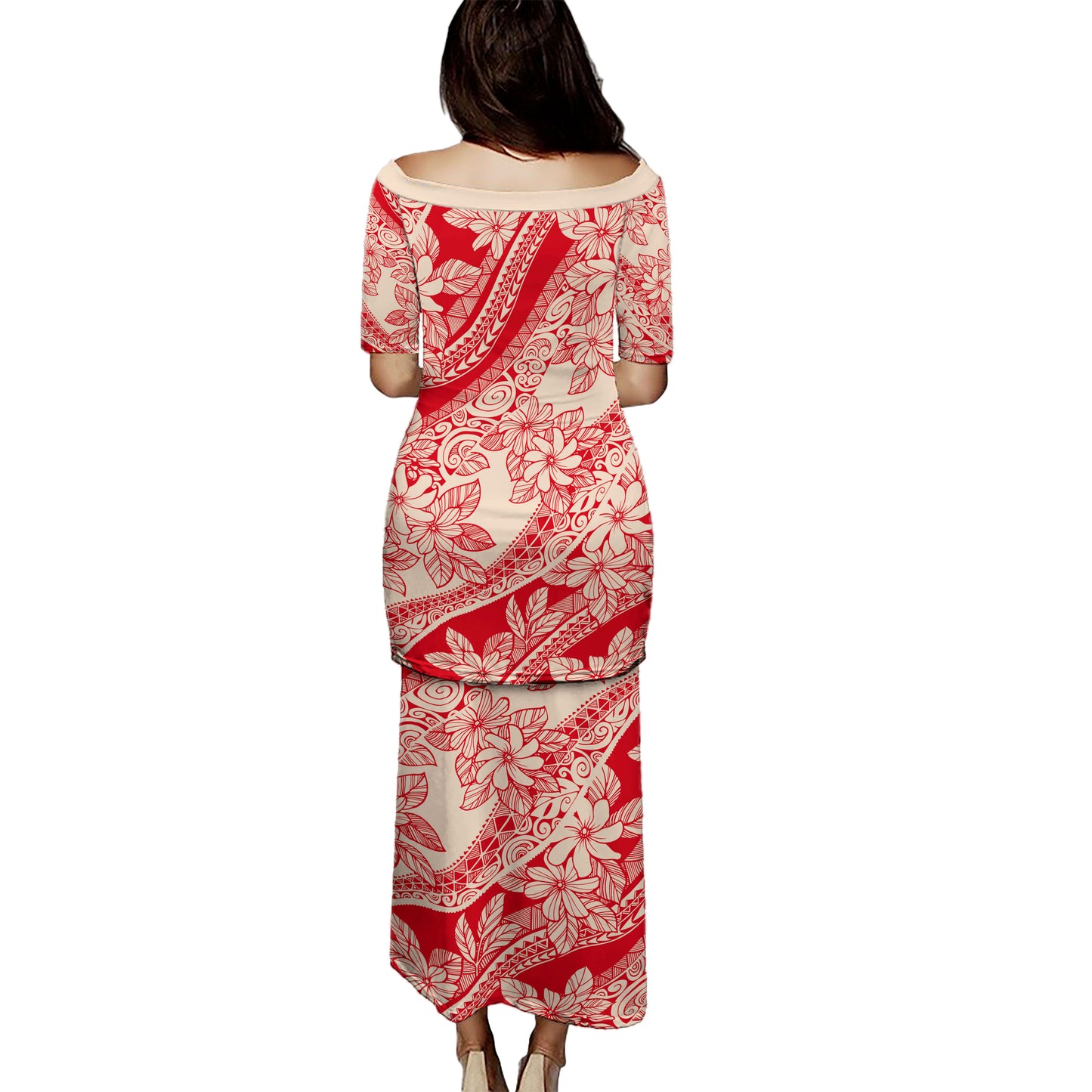 Hawaii Puletasi Polynesian Print Fabric