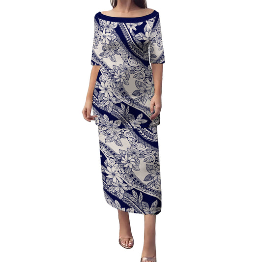 Hawaii Puletasi Polynesian Print Fabric