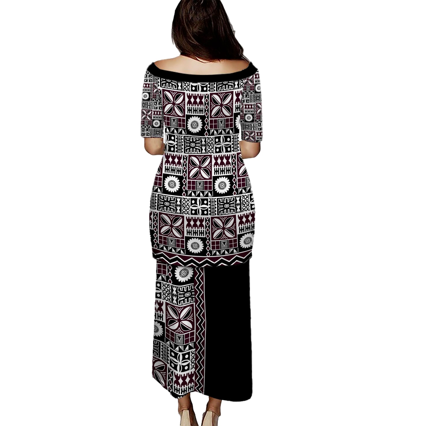 Fiji Combo Puletasi And Shirt Bula Fashion Style