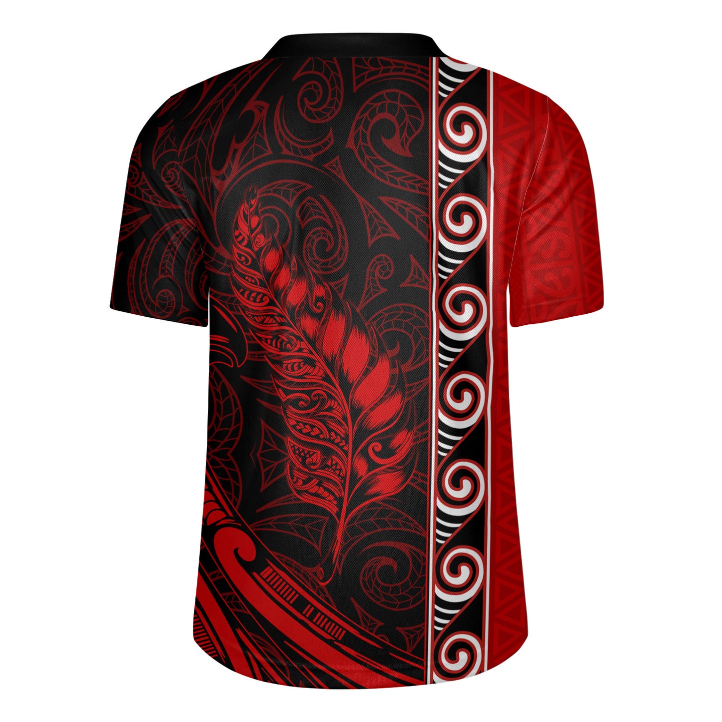 New Zealand Rugby Jersey Custom Maori Silver Fern