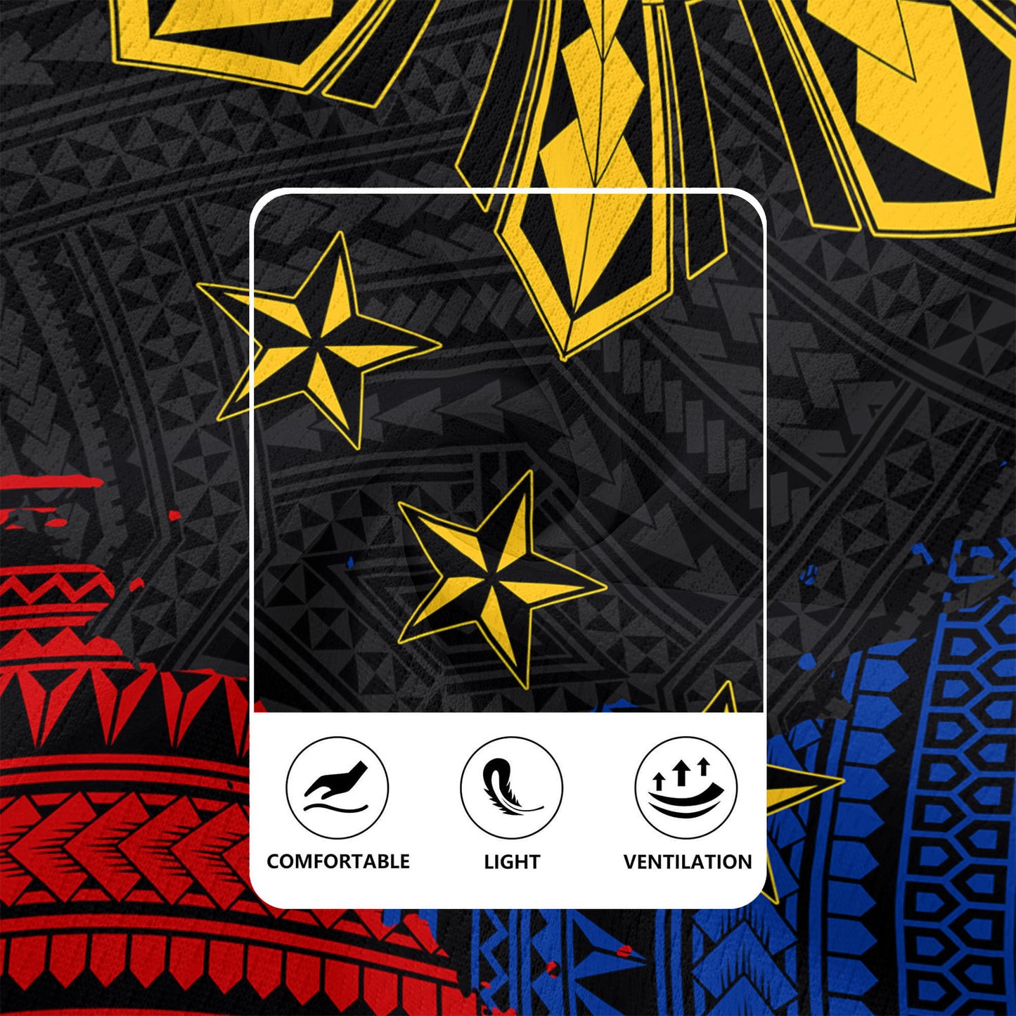 Philippines Filipinos Rugby Jersey Tribal Sport Style