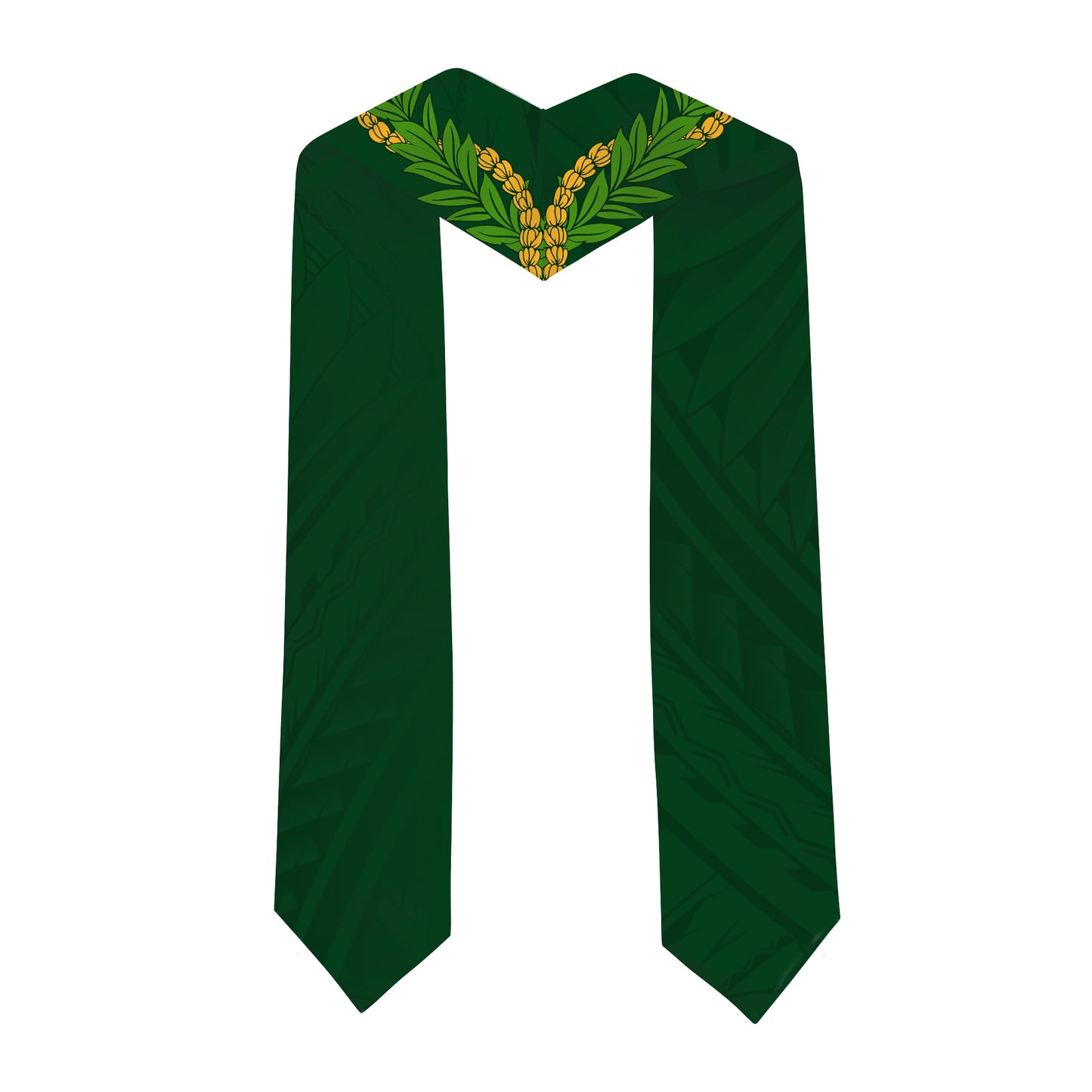Hawaii Graduation Stole Custom Kapaa High School Lei