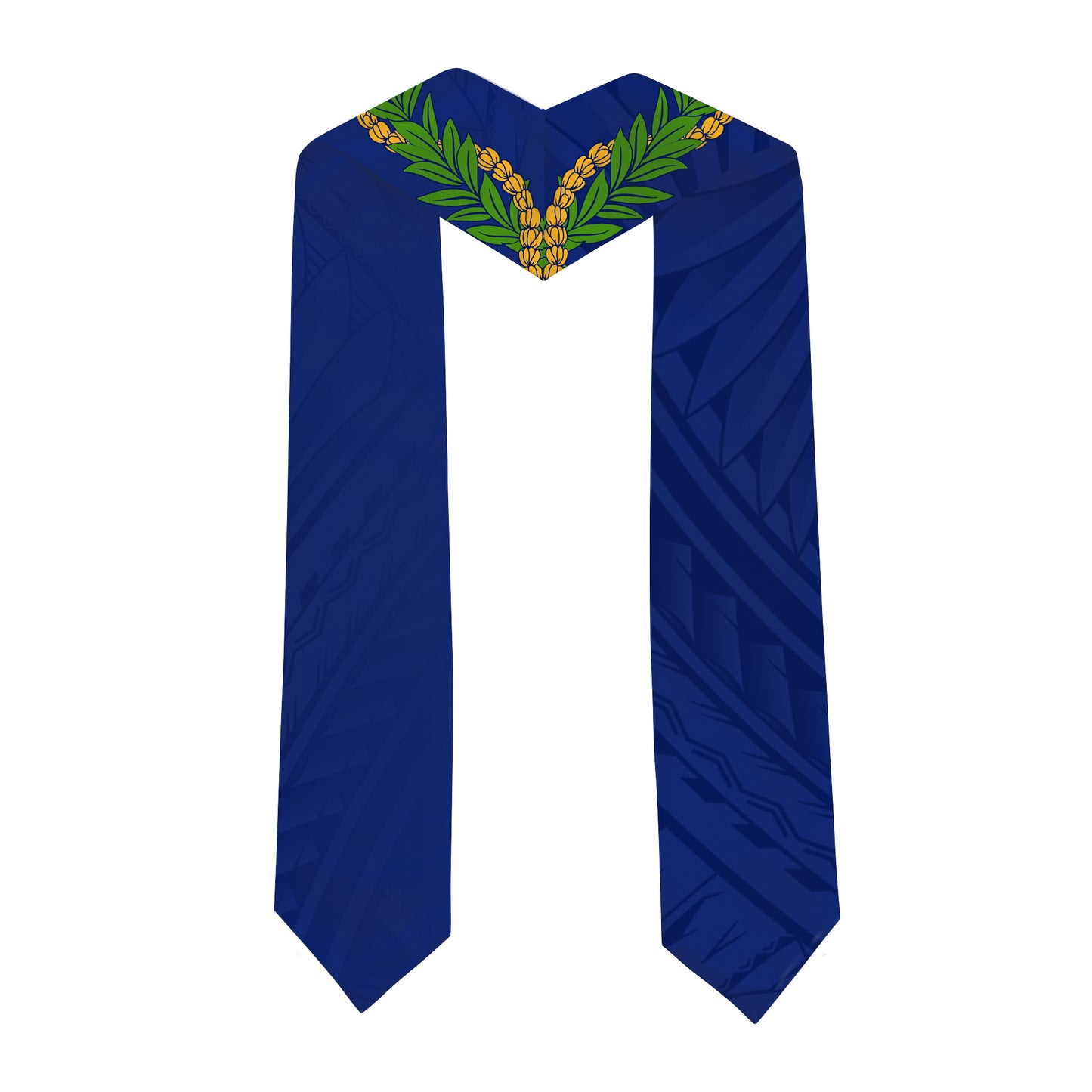 Hawaii Graduation Stole Custom Kailua High School Lei