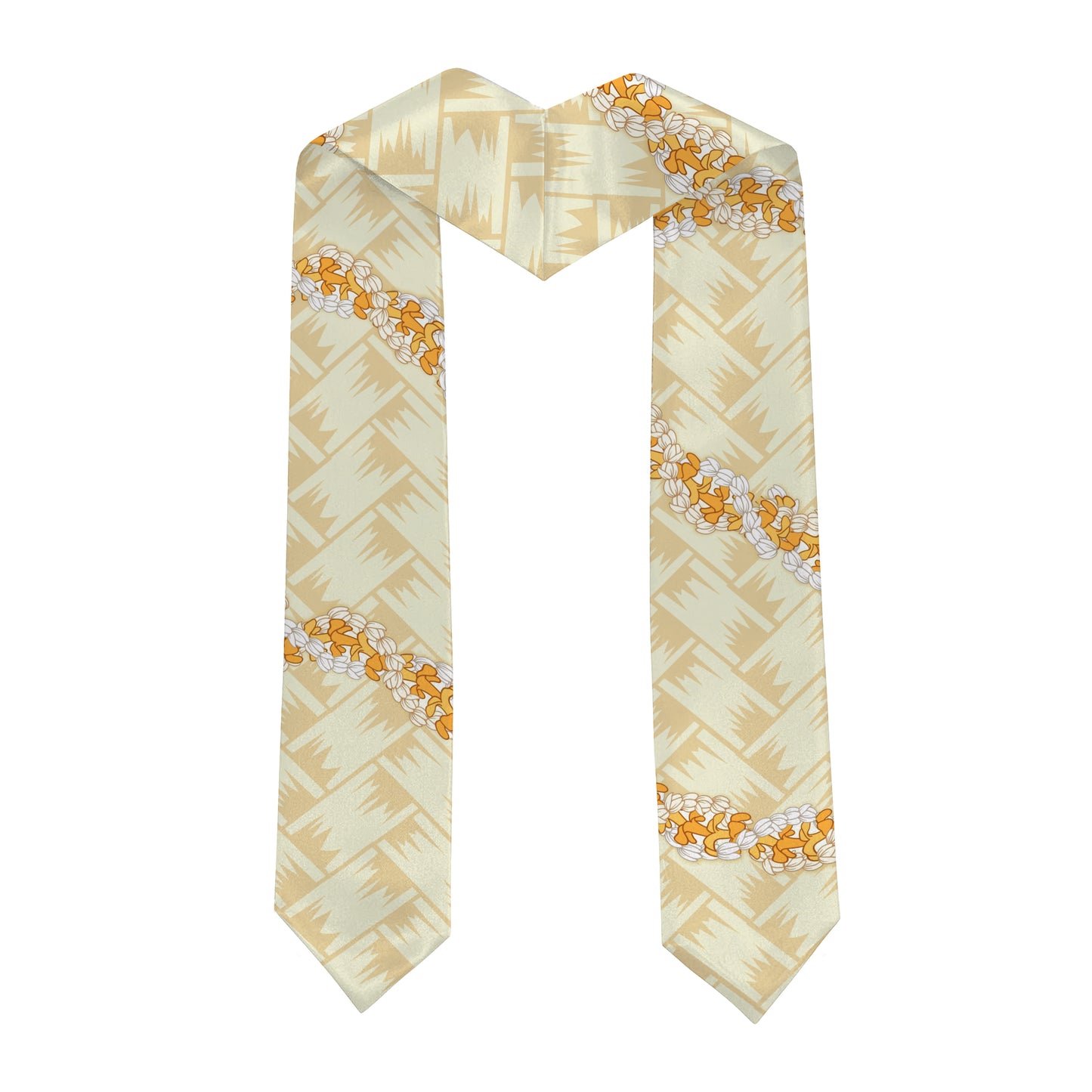 Hawaii Graduation Stole Custom Polynesian Lei Island Love Style