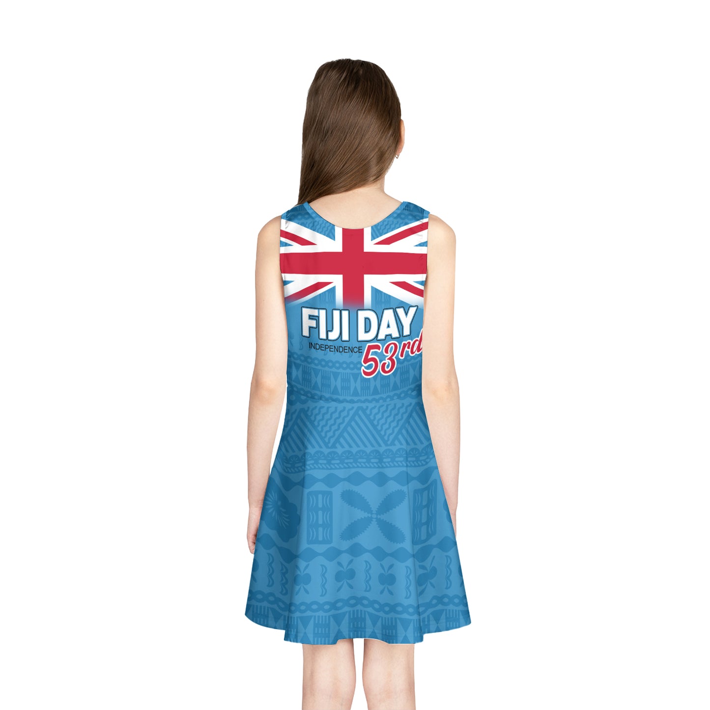 Fiji Girls Sleeveless Sundress  Independence Day 2023