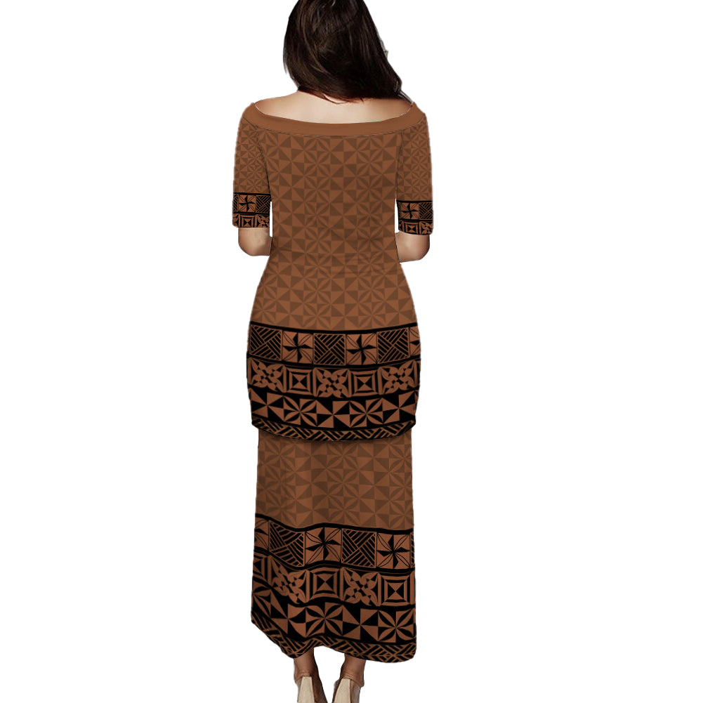 Tonga Puletasi Ngatu Style