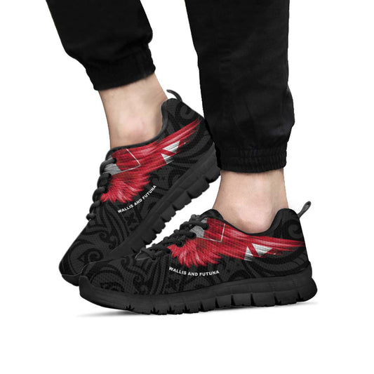 Wallis And Futuna Sneakers - Flag Wing Sport Style