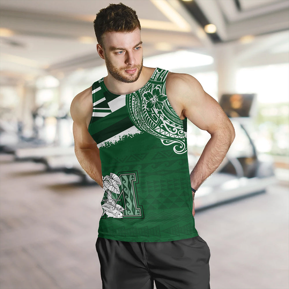 Hawaii Tank Top Molokai High School With Crest Style