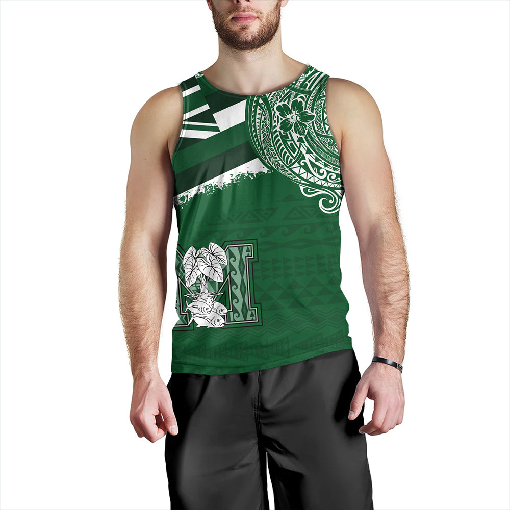 Hawaii Tank Top Molokai High School With Crest Style
