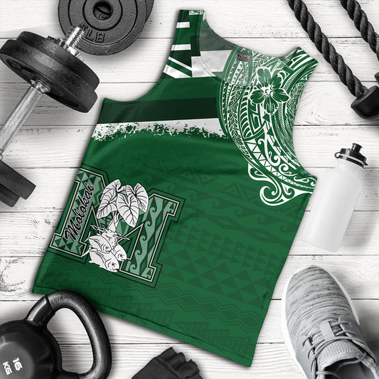 Hawaii Tank Top Molokaʻi High School With Crest Style