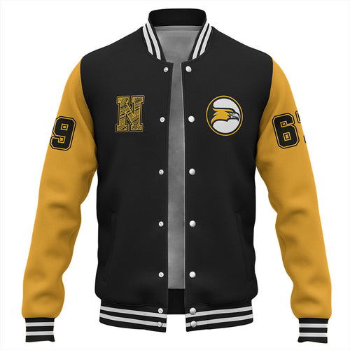 Hawaii Baseball Jacket Nanakuli High And Intermediate School Polynesian Letters Style
