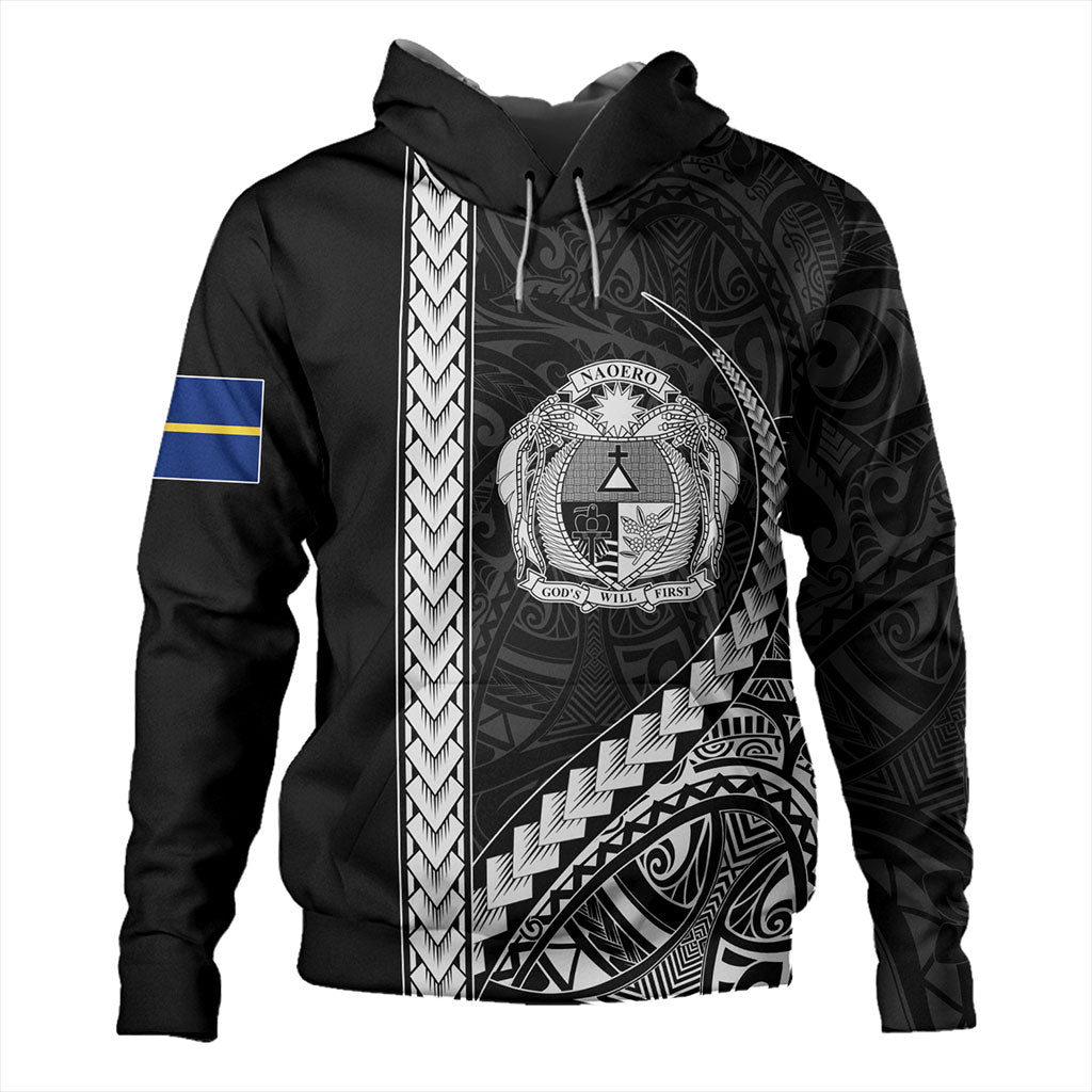 Nauru Hoodie Tribal Micronesian Coat Of Arms