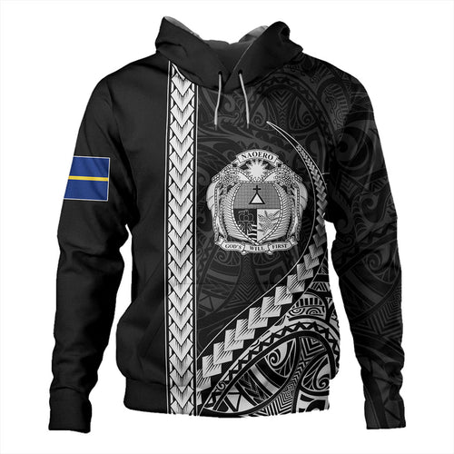 Nauru Hoodie Tribal Micronesian Coat Of Arms
