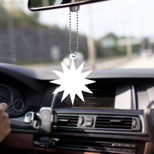 Nauru Car Hanging Ornament Coat Of Arms