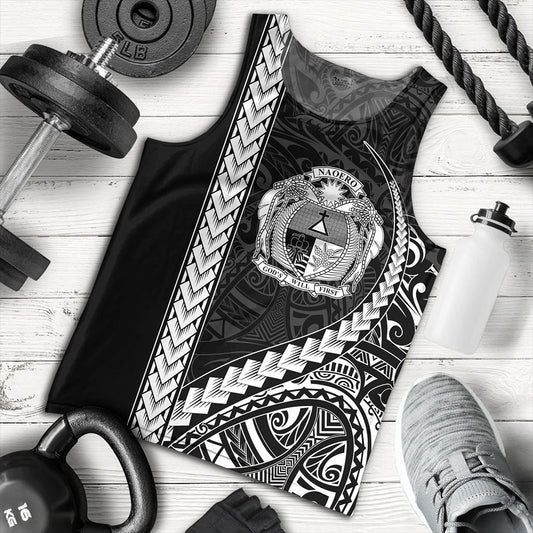 Nauru Tank Top Tribal Micronesian Coat Of Arms