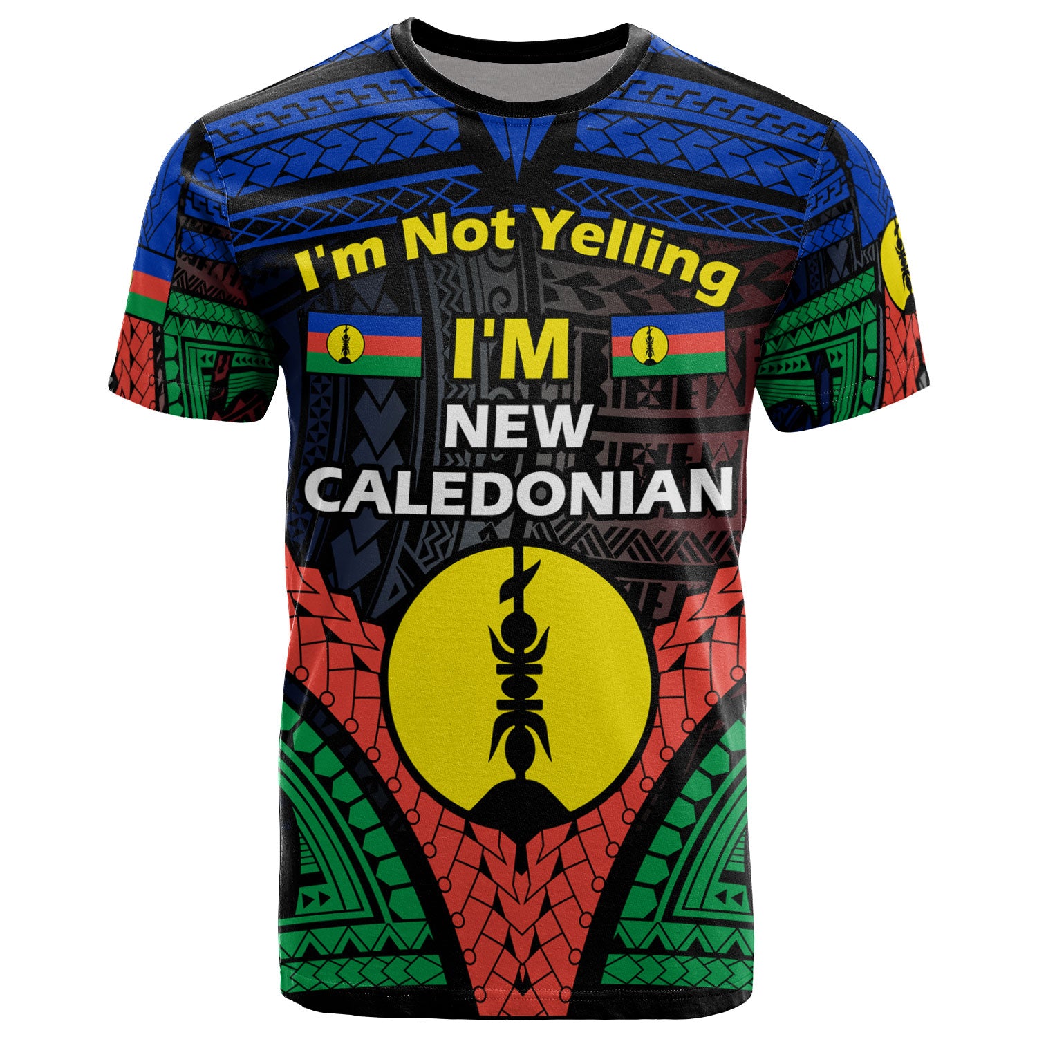New Caledonia T-Shirt - Custom I'M NEW CALEDONIAN Style T-Shirt