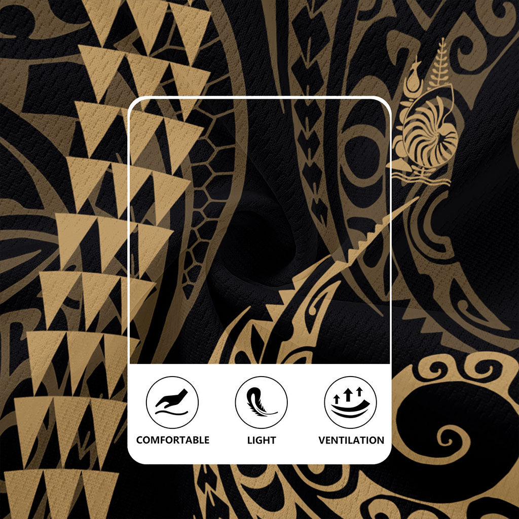 New Caledonia Rugby Jersey Kakau Style Ver.1