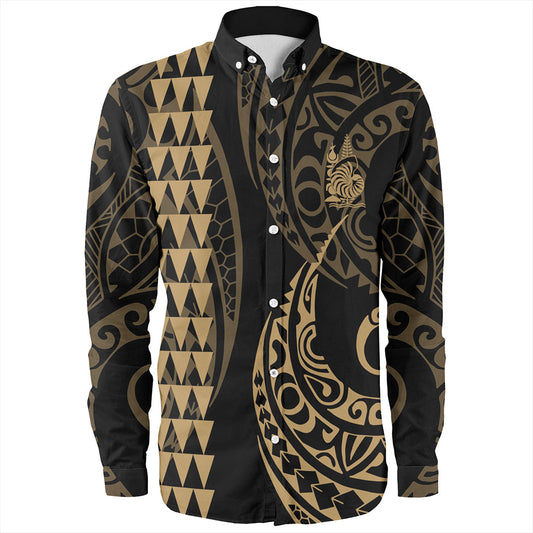 New Caledonia Long Sleeve Shirt Kakau Style Ver.1
