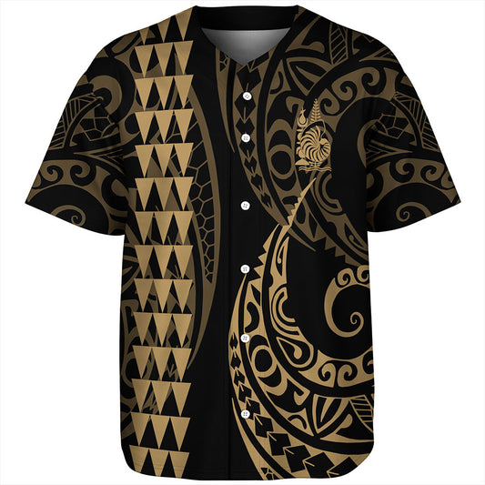 New Caledonia Baseball Shirt Kakau Style Ver.1