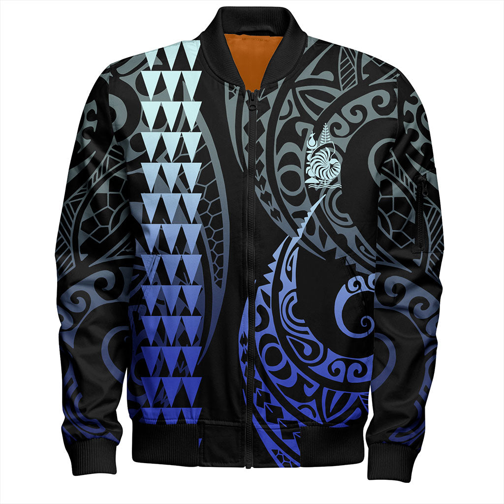 New Caledonia Bomber Jacket Kakau Style