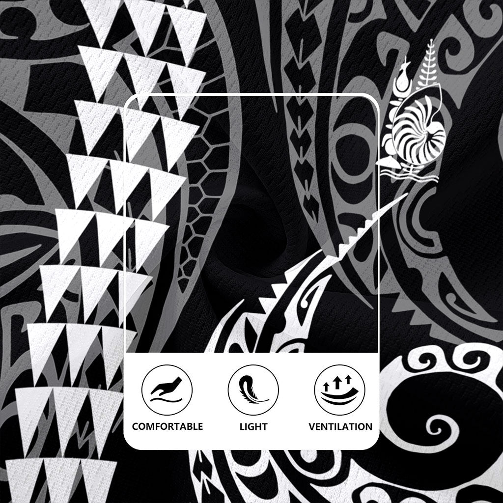 New Caledonia Rugby Jersey Kakau Style Ver.1