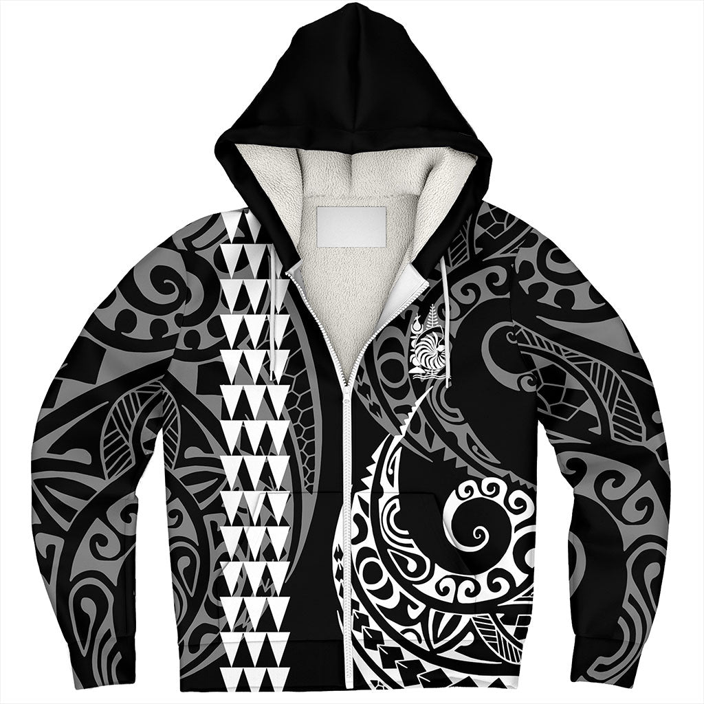 New Caledonia Sherpa Hoodie Kakau Style Ver.1