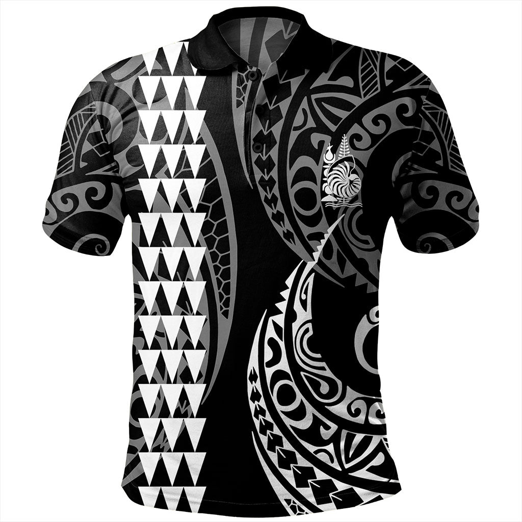 New Caledonia Polo Shirt Kakau Style Ver.1