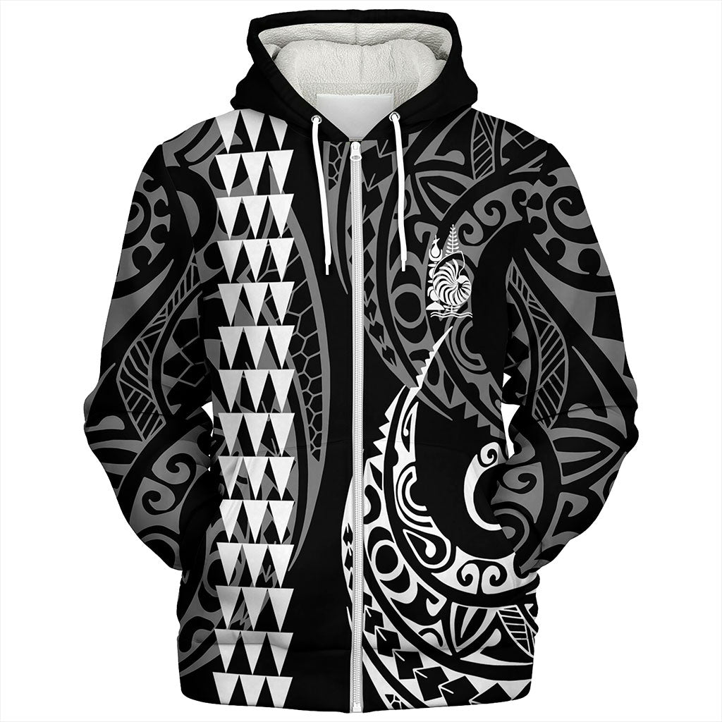 New Caledonia Sherpa Hoodie Kakau Style Ver.1