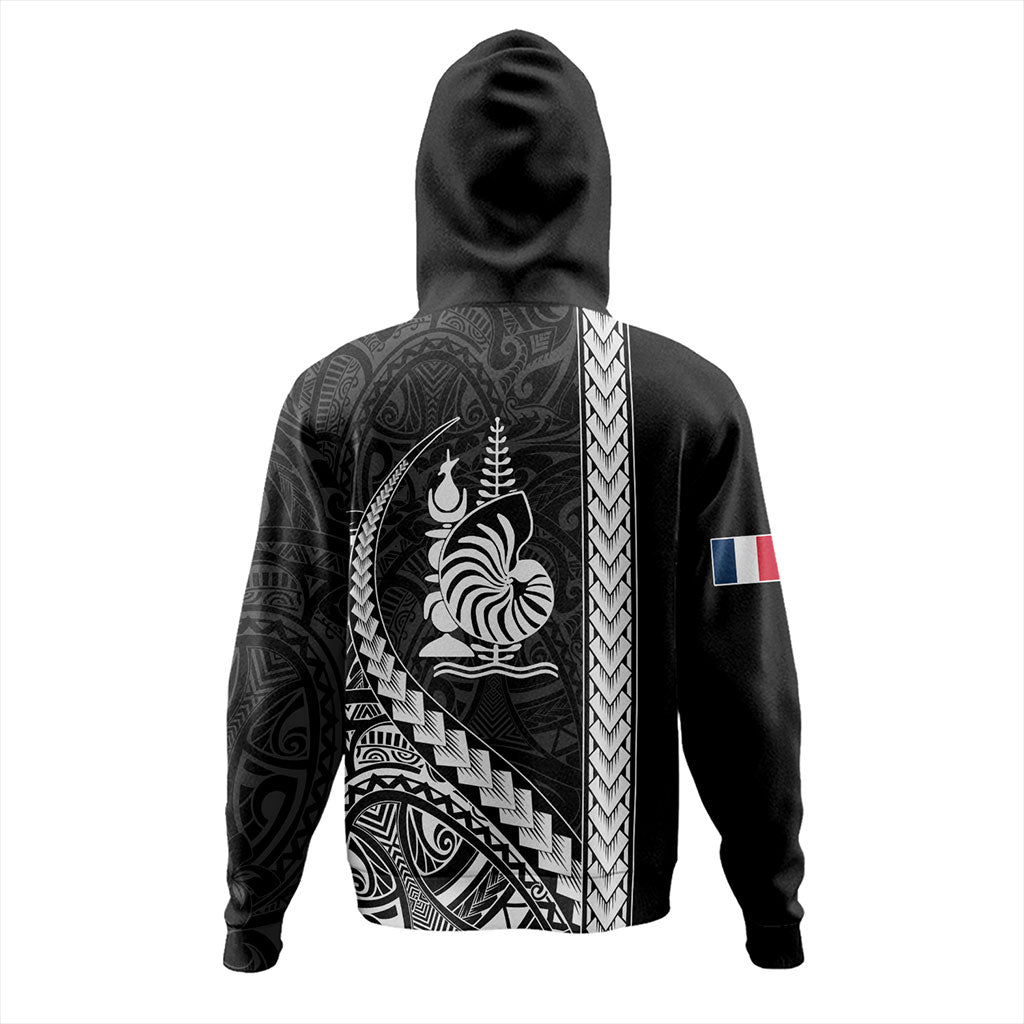 New Caledonia Hoodie Tribal Melanesian Coat Of Arms