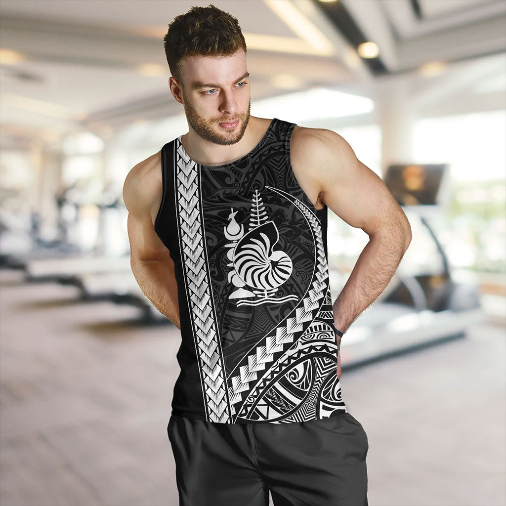 New Caledonia Tank Top Tribal Melanesian Coat Of Arms