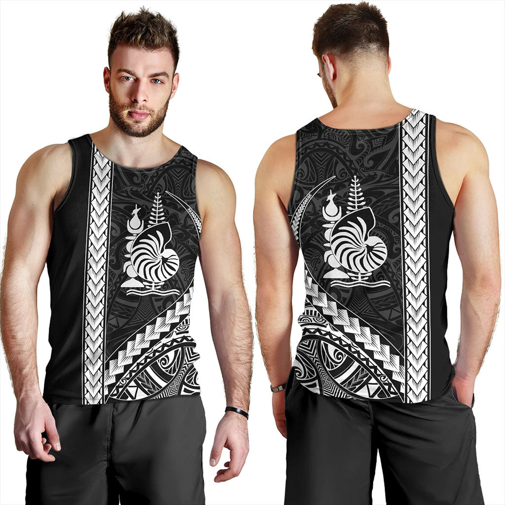 New Caledonia Tank Top Tribal Melanesian Coat Of Arms