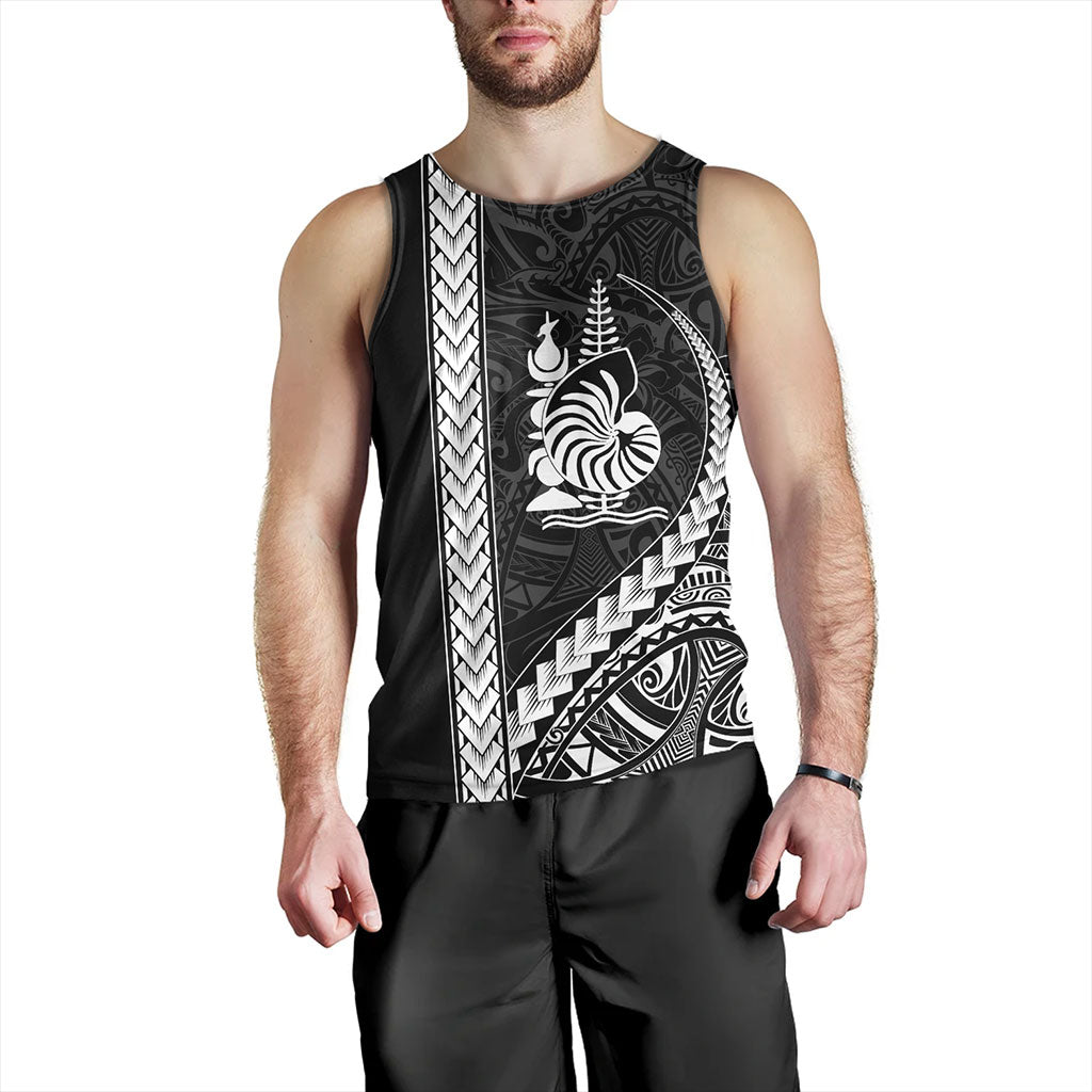 New Caledonia Tank Top Tribal Melanesian Coat Of Arms