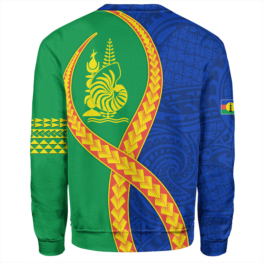 New Caledonia Sweatshirt Tribal Polynesian In My Heart