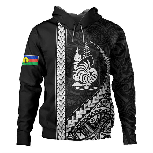 New Caledonia Hoodie Tribal Melanesian Coat Of Arms