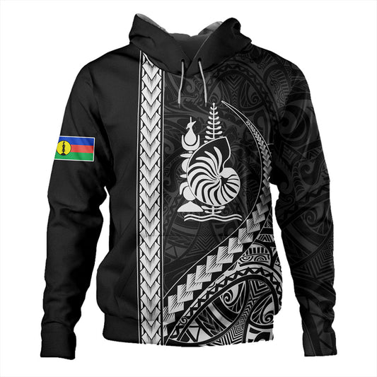 New Caledonia Hoodie Tribal Melanesian Coat Of Arms