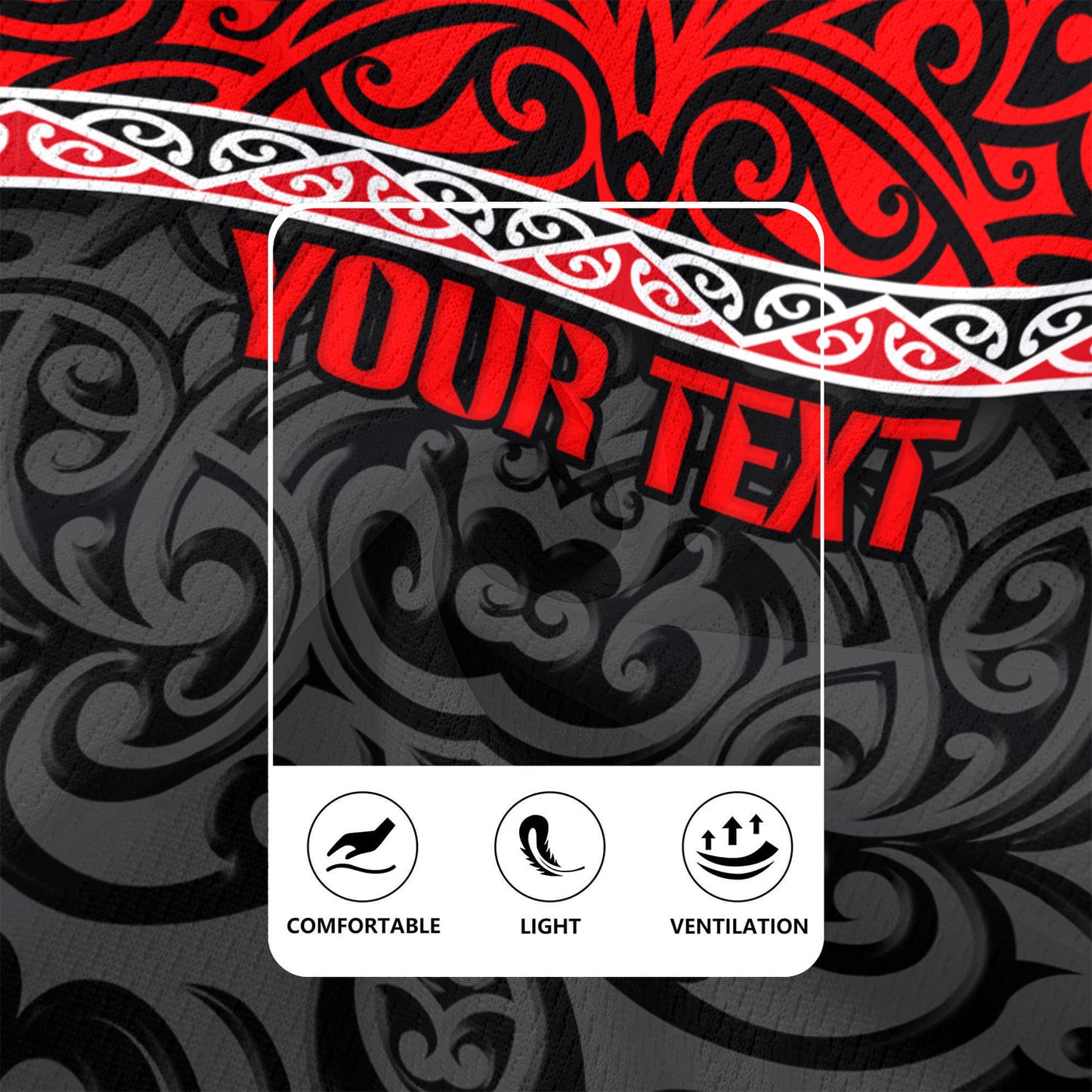 New Zealand Custom Personalised Rugby Jersey Aotearoa Kowhaiwhai Patterns