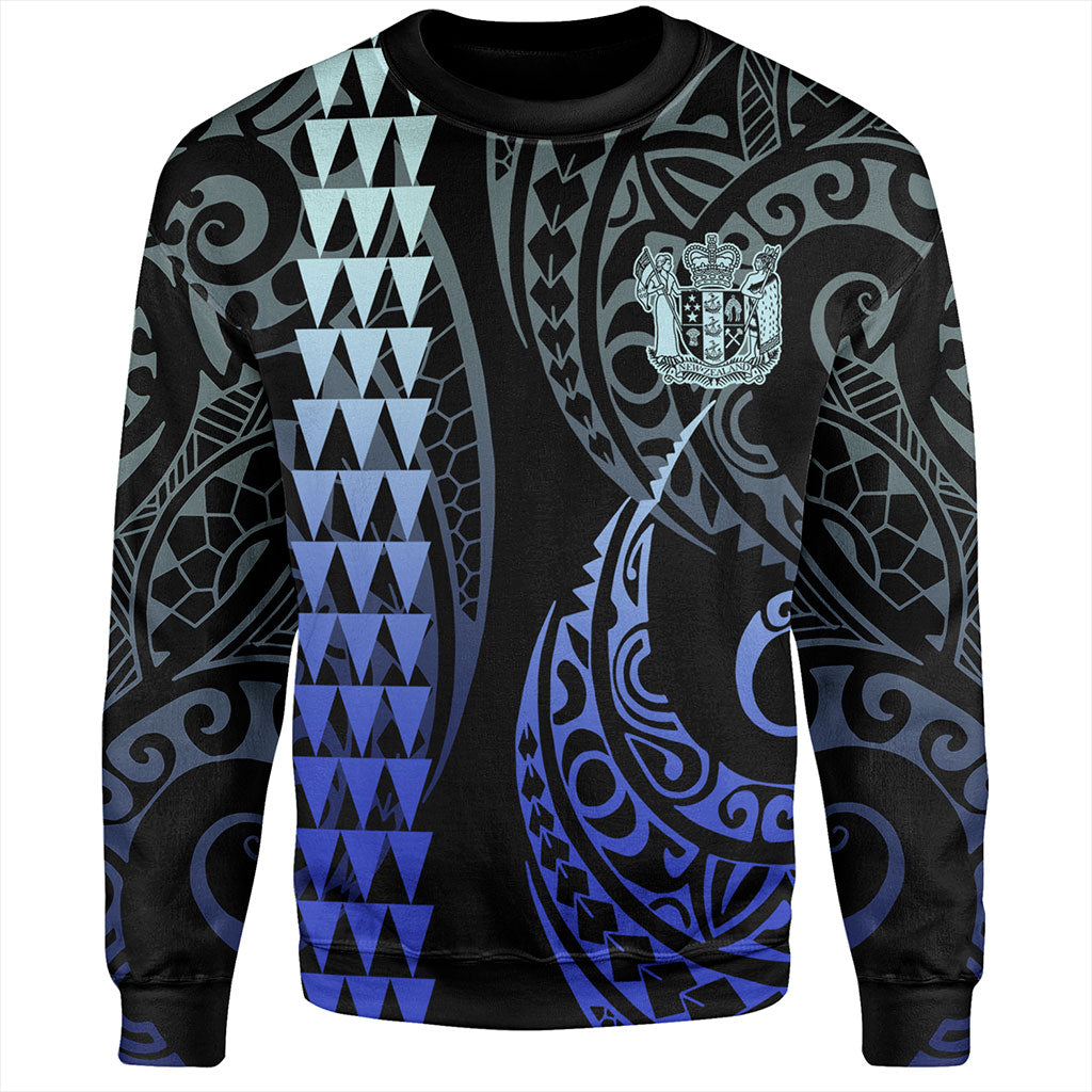 New Zealand Sweatshirt Kakau Style