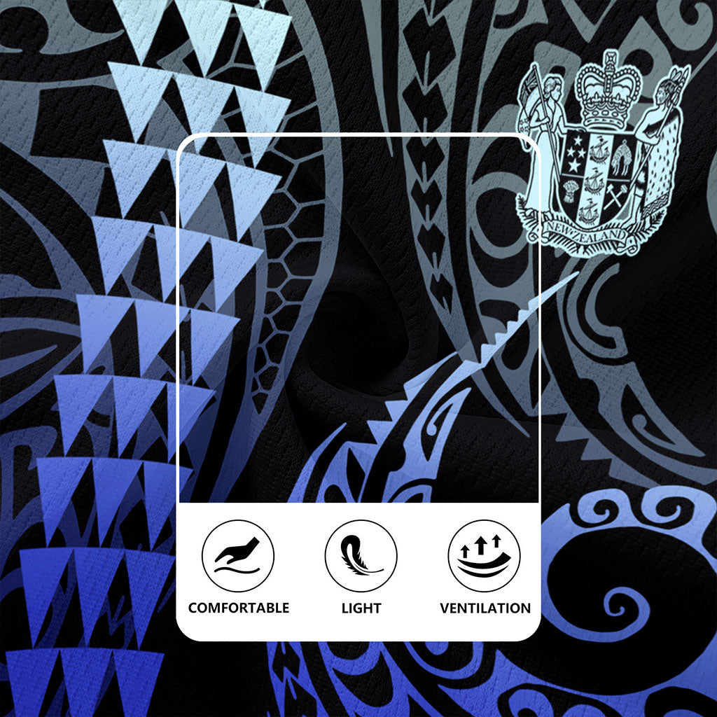 New Zealand Rugby Jersey Kakau Style