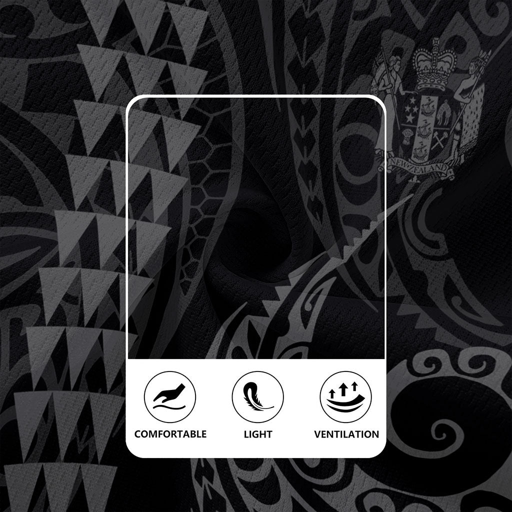 New Zealand Rugby Jersey Kakau Style