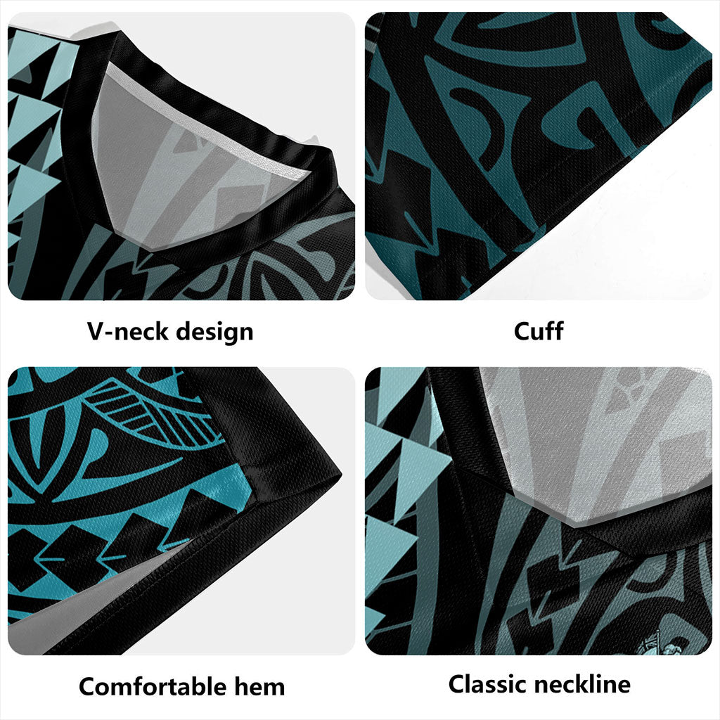 New Zealand Rugby Jersey Kakau Style Ver.1