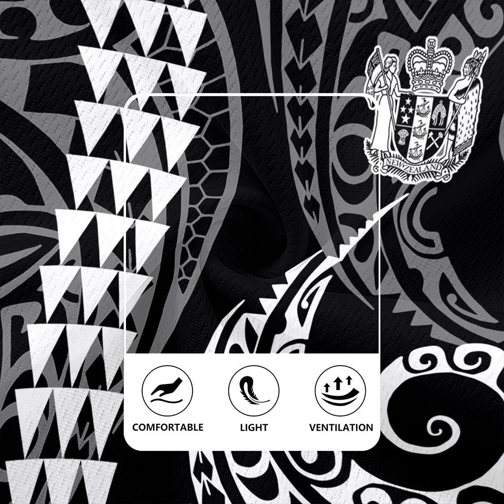 New Zealand Rugby Jersey Kakau Style Ver.1