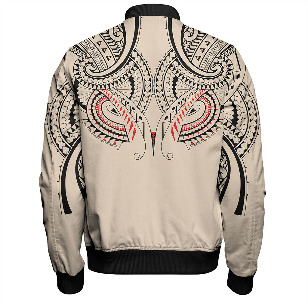 New Zealand Bomber Jacket Season Maori Pattern