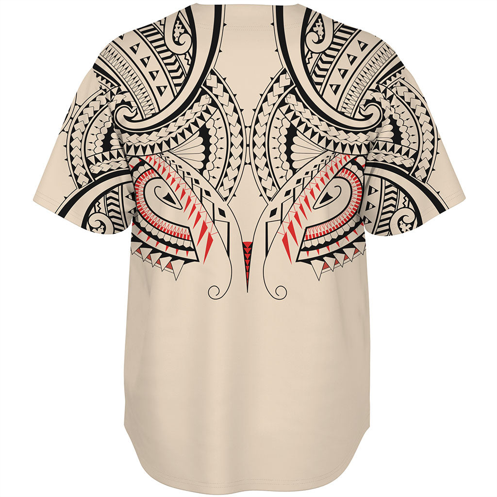New Zealand Baseball Shirt Season Maori Pattern