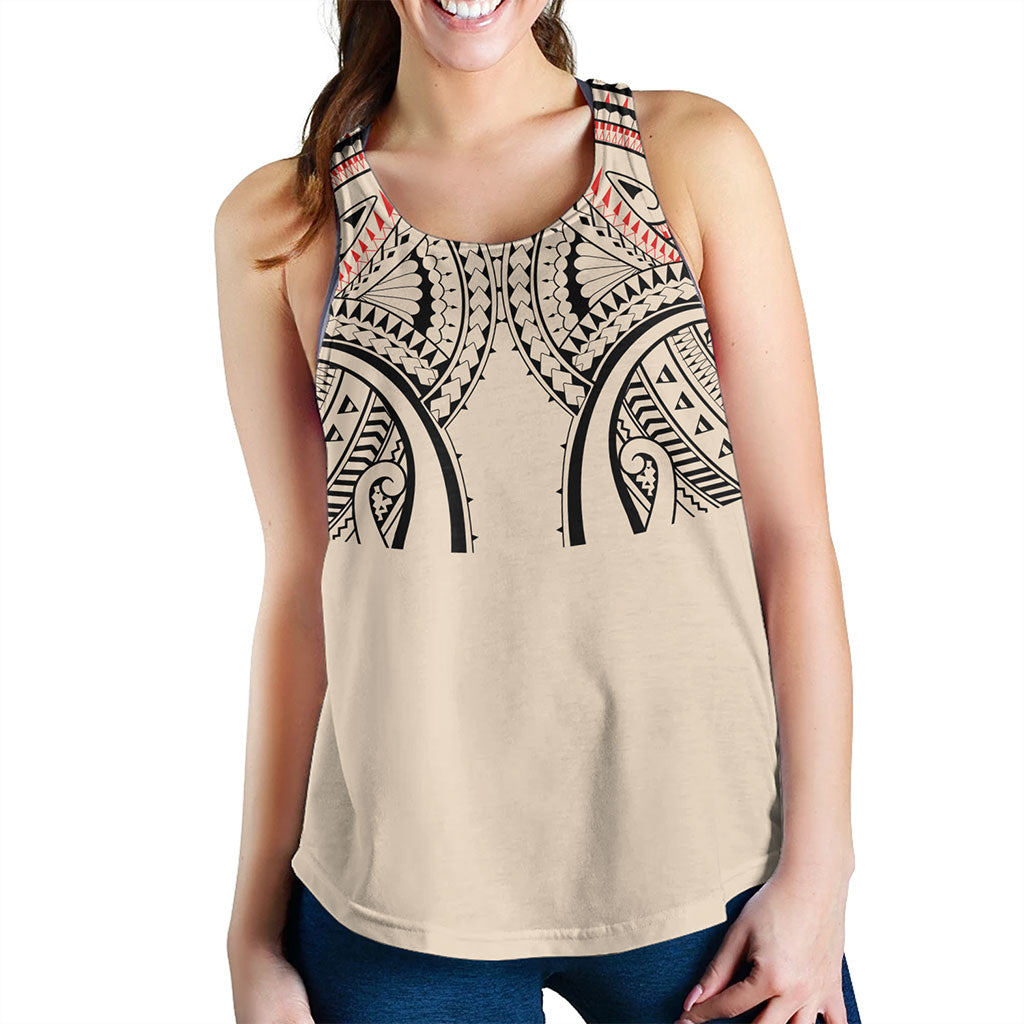 New Zealand Women Tank Season Maori Pattern