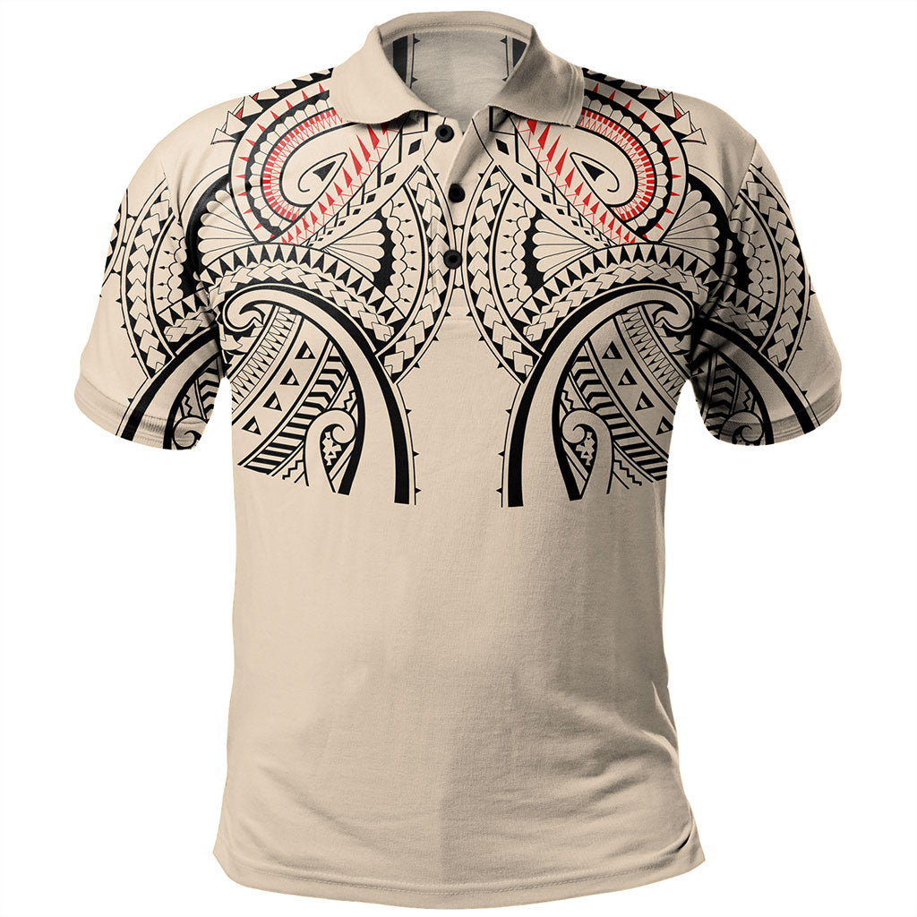 New Zealand Polo Shirt Season Maori Pattern