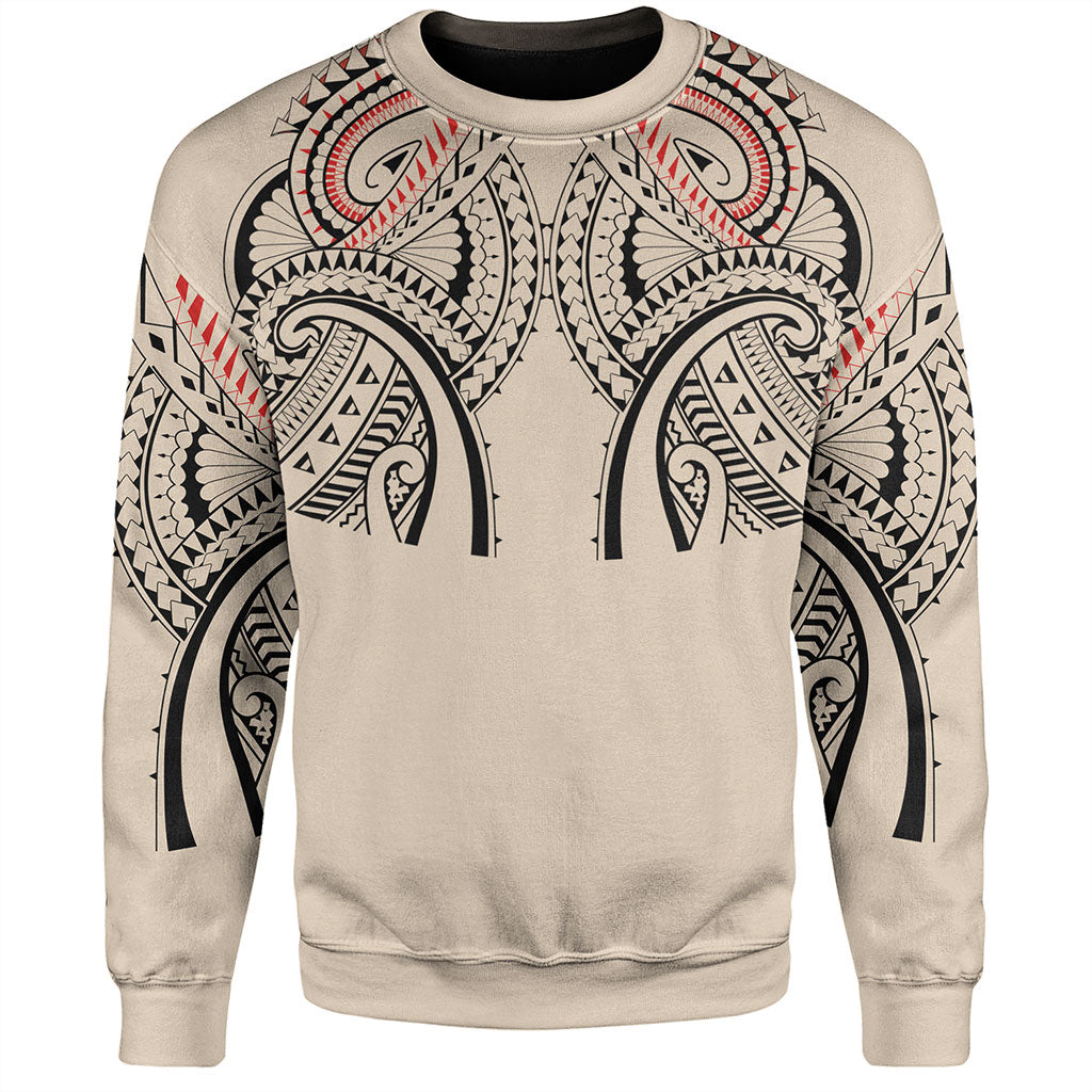 New Zealand Sweatshirt Season Maori Pattern