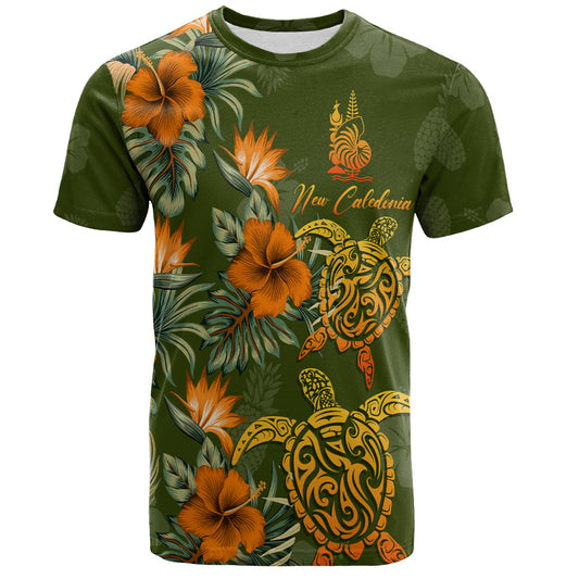 New Caledonia T-Shirt Custom Personalised Polynesian Tropical Summer