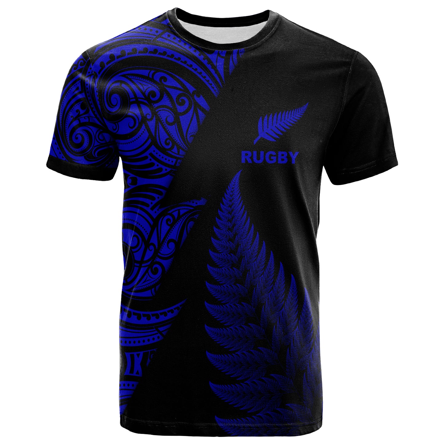 New Zealand Custom Personalised T-Shirt - New Zealand Rugby Silver Fern