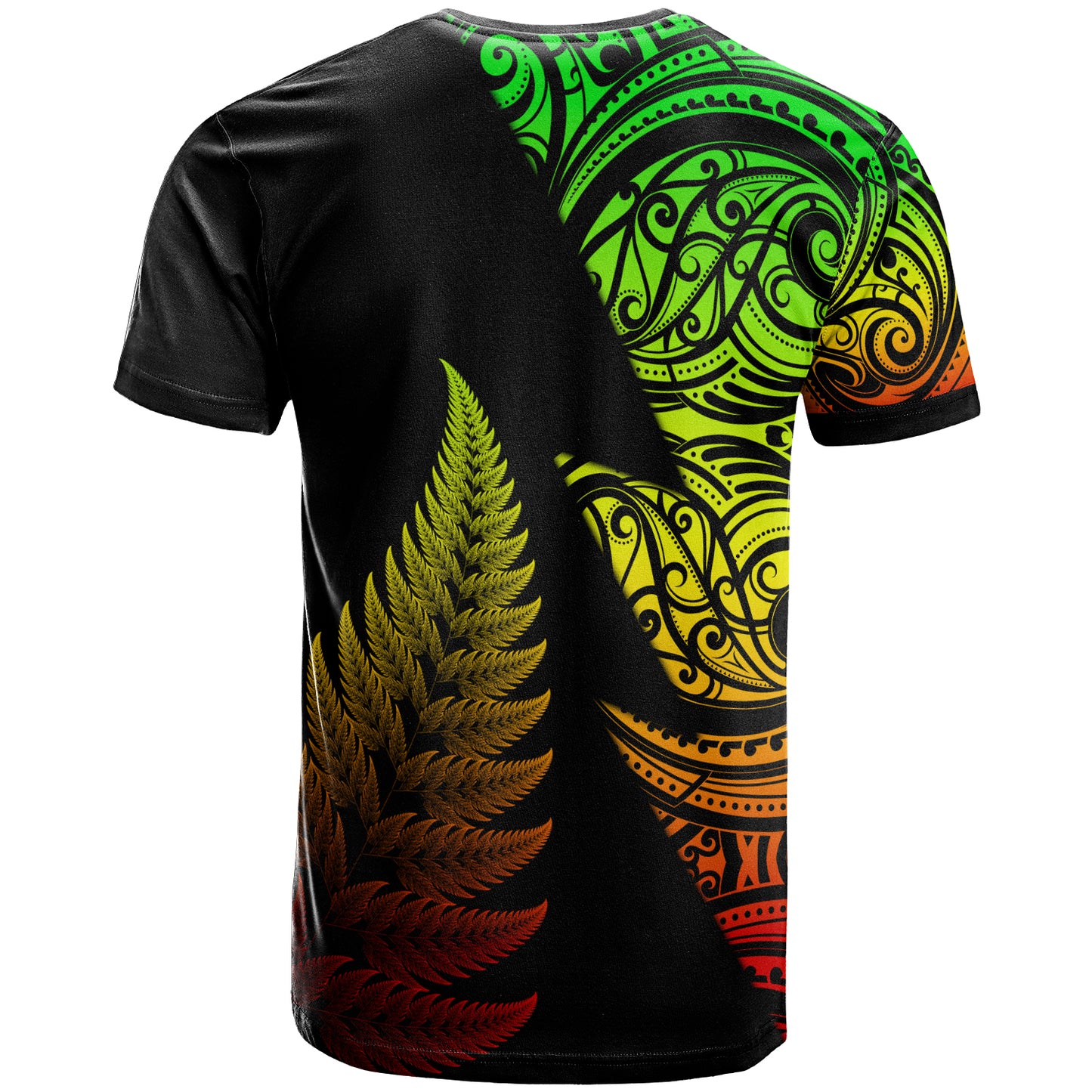 New Zealand Custom Personalised T-Shirt - New Zealand Rugby Silver Fern